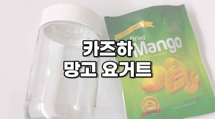 카즈하 망고요거트